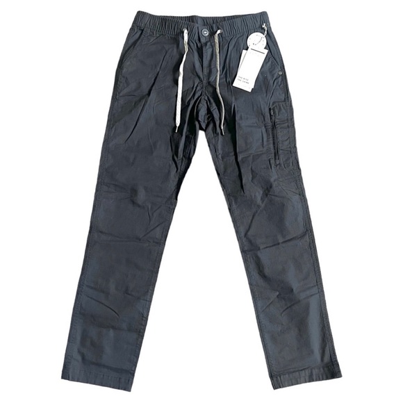 Vuori Womens Ripstop Pants Charcoal Grey Sz S (2-4) Joggers Organic Cott NWT $98 - Picture 3 of 14